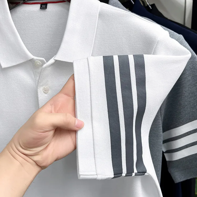 🌹 🌹 P145 26 Quality POLO ， ，100% Breathable ， LOGO， ⚡️ T ⚡️ ， ！Sizes：M-4XL（ 210 、 。